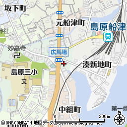 十八親和銀行島原湊支店周辺の地図