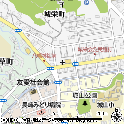 長崎県長崎市城栄町20-6周辺の地図
