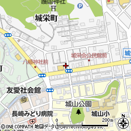 長崎県長崎市城栄町20-21周辺の地図