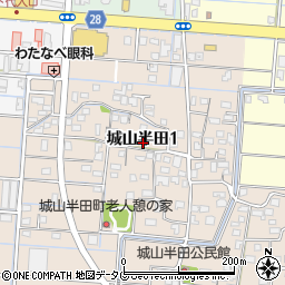 〒860-0064 熊本県熊本市西区城山半田の地図