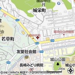 長崎県長崎市城栄町31-24周辺の地図