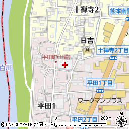 株式会社ナカトラ熊本支店周辺の地図
