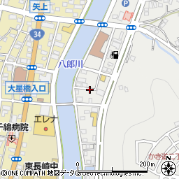 長崎県長崎市かき道1丁目37周辺の地図