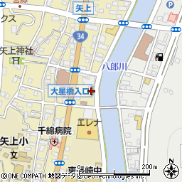 カレーハウスＣｏＣｏ壱番屋長崎矢上店周辺の地図
