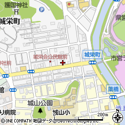 長崎県長崎市城栄町18-4周辺の地図