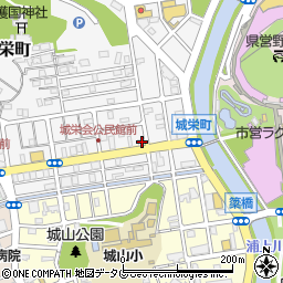 長崎県長崎市城栄町18-23周辺の地図