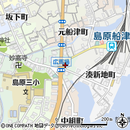 湊広馬場緑地トイレ周辺の地図