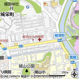 長崎県長崎市城栄町18周辺の地図