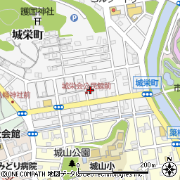 長崎県長崎市城栄町18-14周辺の地図