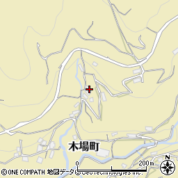 長崎県長崎市木場町752周辺の地図