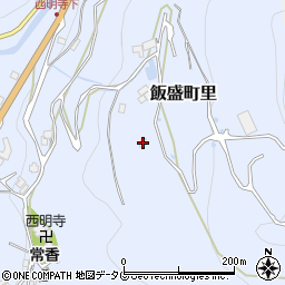 長崎県諫早市飯盛町里2002周辺の地図