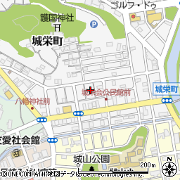 長崎県長崎市城栄町22周辺の地図