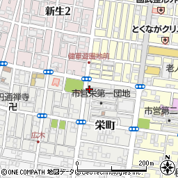 松本時計店周辺の地図