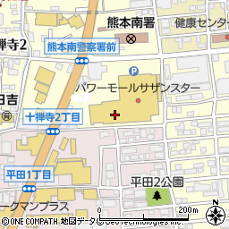 ザ・ビッグ熊本南店周辺の地図