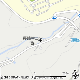 長崎生コンクリート株式会社　小江原工場周辺の地図