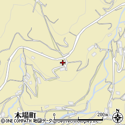 長崎県長崎市木場町853周辺の地図