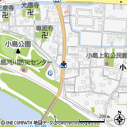 小島上町周辺の地図