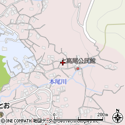 長崎県長崎市高尾町24-3周辺の地図