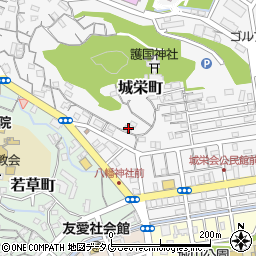 長崎県長崎市城栄町29-3周辺の地図