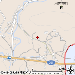 長崎県長崎市川内町336周辺の地図