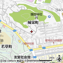 長崎県長崎市城栄町29-75周辺の地図