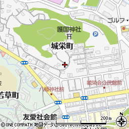 長崎県長崎市城栄町29-76周辺の地図