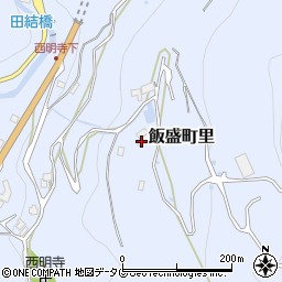 長崎県諫早市飯盛町里2019周辺の地図