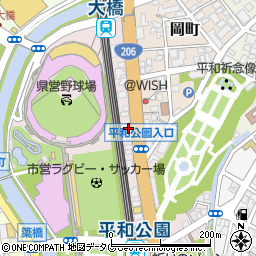 長崎県長崎市松山町周辺の地図