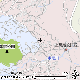 長崎県長崎市高尾町22周辺の地図