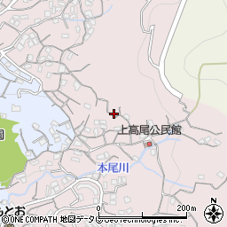長崎県長崎市高尾町28-19周辺の地図