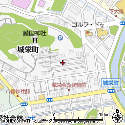 長崎県長崎市城栄町26-21周辺の地図