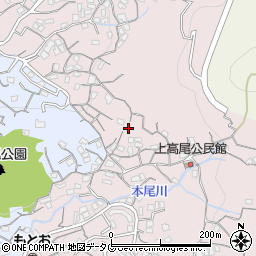 長崎県長崎市高尾町23周辺の地図
