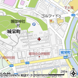 長崎県長崎市城栄町26周辺の地図