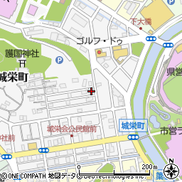 長崎県長崎市城栄町26-2周辺の地図