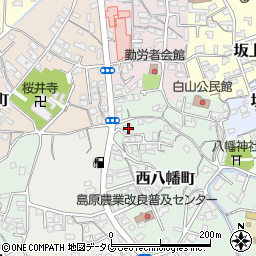 島原管材株式会社周辺の地図