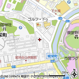 長崎県長崎市城栄町9周辺の地図