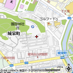 長崎県長崎市城栄町41-7周辺の地図