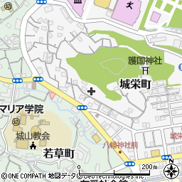 長崎県長崎市城栄町29-16周辺の地図