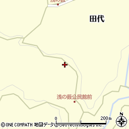 熊本県上益城郡御船町田代6851周辺の地図