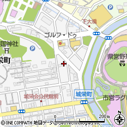 長崎県長崎市城栄町9-21周辺の地図