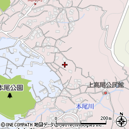 長崎県長崎市高尾町23-83周辺の地図
