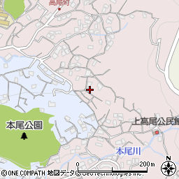 長崎県長崎市高尾町23-87周辺の地図