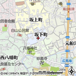 長崎県島原市坂下町7589周辺の地図