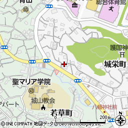 長崎県長崎市城栄町34-6周辺の地図