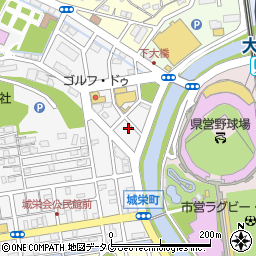 長崎県長崎市城栄町4-11周辺の地図
