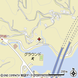 長崎県長崎市田中町2624周辺の地図
