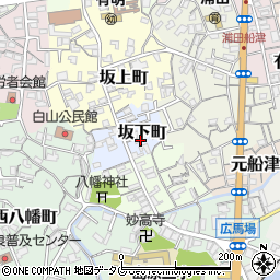 長崎県島原市坂下町7587周辺の地図