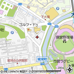 長崎県長崎市城栄町4-9周辺の地図