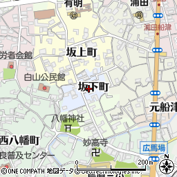 長崎県島原市坂下町7586周辺の地図