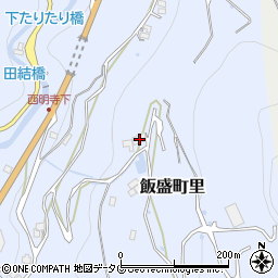 長崎県諫早市飯盛町里2047-3周辺の地図